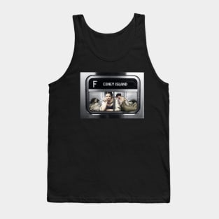 Subway to Coney Island Tank Top